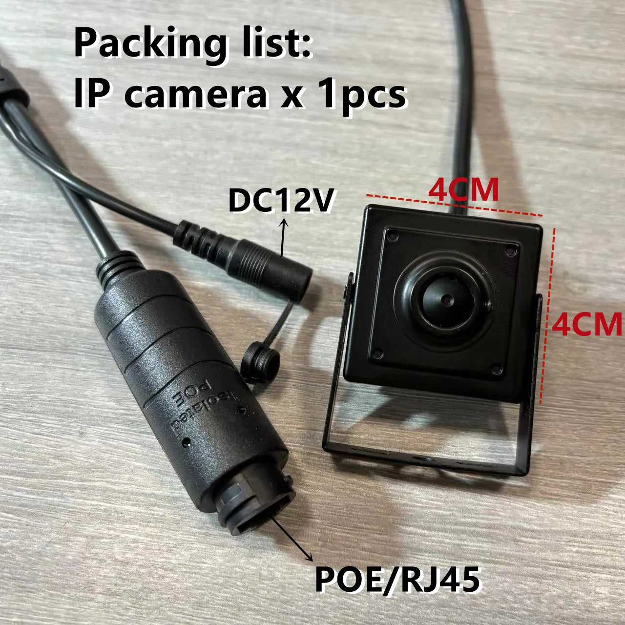 POE 4K Mini IP Security Camera