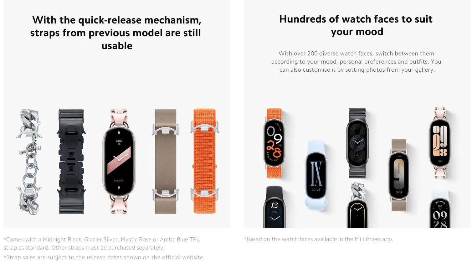 Xiaomi Mi Band 9 Brățară Inteligentă cu Ecran AMOLED