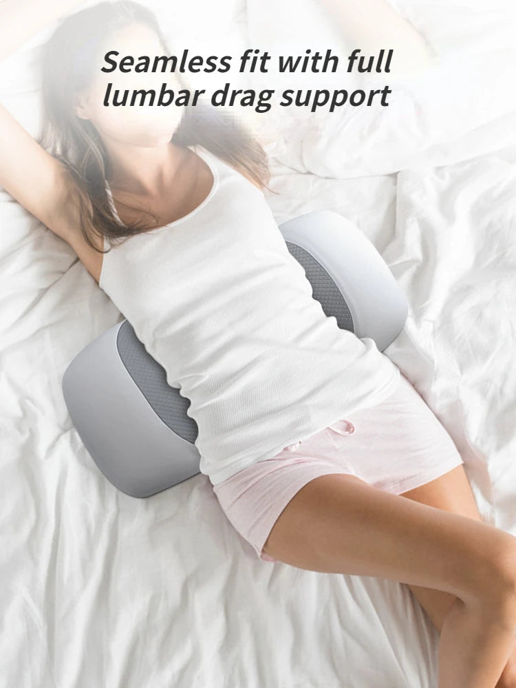 Lumbar Support Pillow for Sleeping Memory Foam Back Lumbar Support Cushion Back Support Bed Pillow Waist Support Back Sleepers