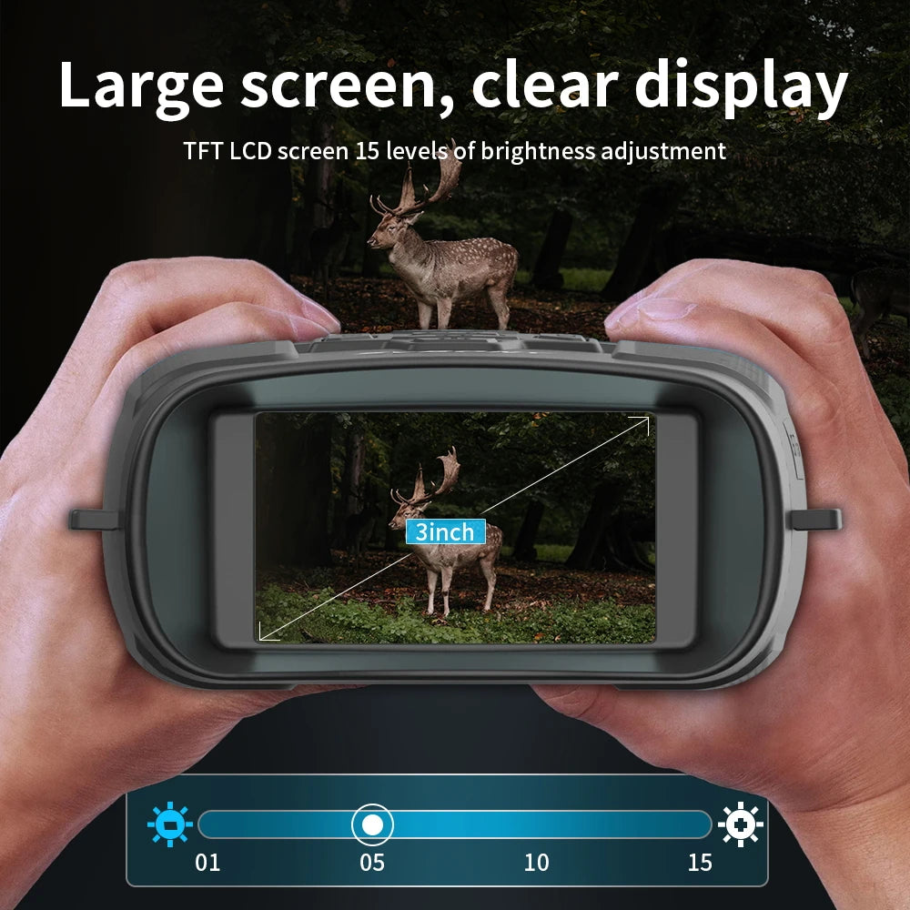 2.5K Night Vision Goggles with 36MP Photos and 6X Zoom