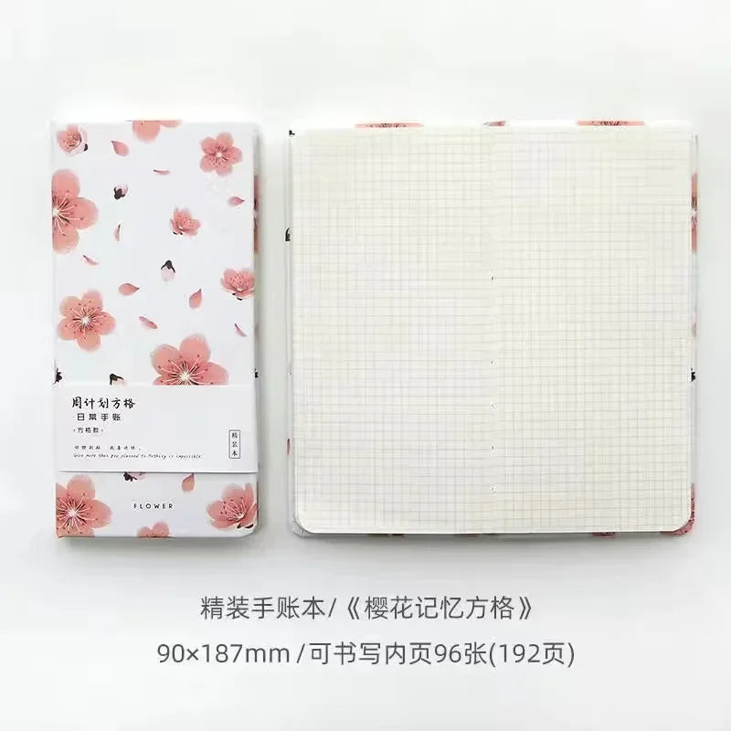 Undated Weekly Planner with Month and Year Pages