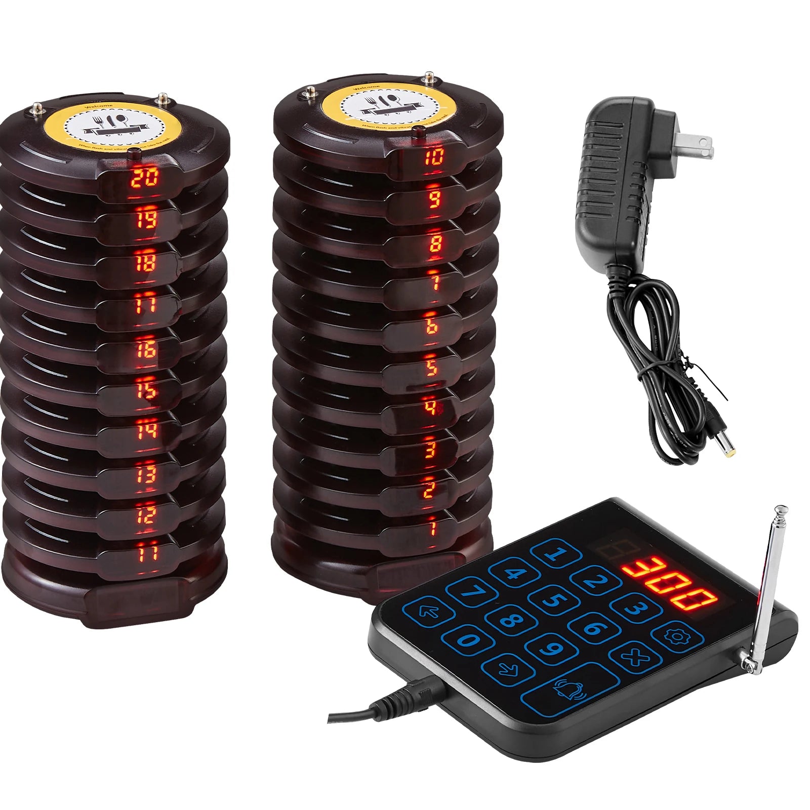 Sistema de Pager para Restaurante com 20 Pagers