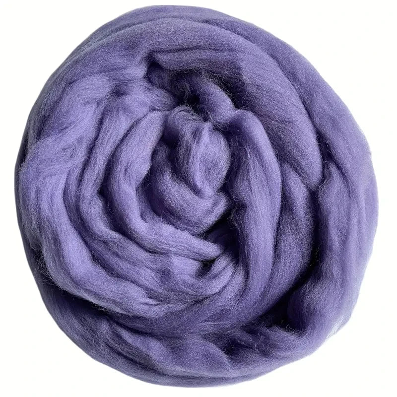 Wool Roving for Felting and Spinning, 100 g