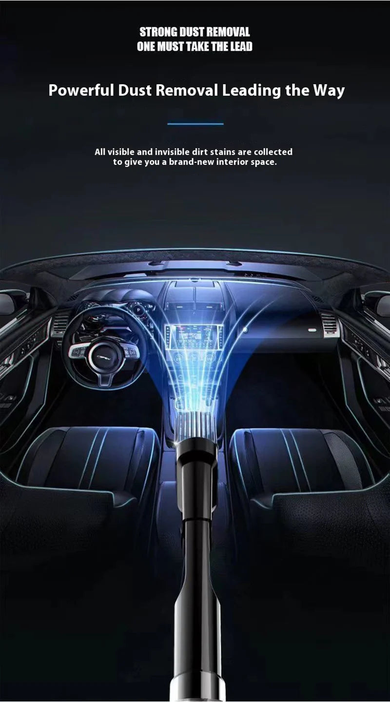 Wireless 690000Pa Car Vacuum Portabale Cleaner Cordless Handheld Vacuum High-power Vacuum Cleaner For Home Office Car New