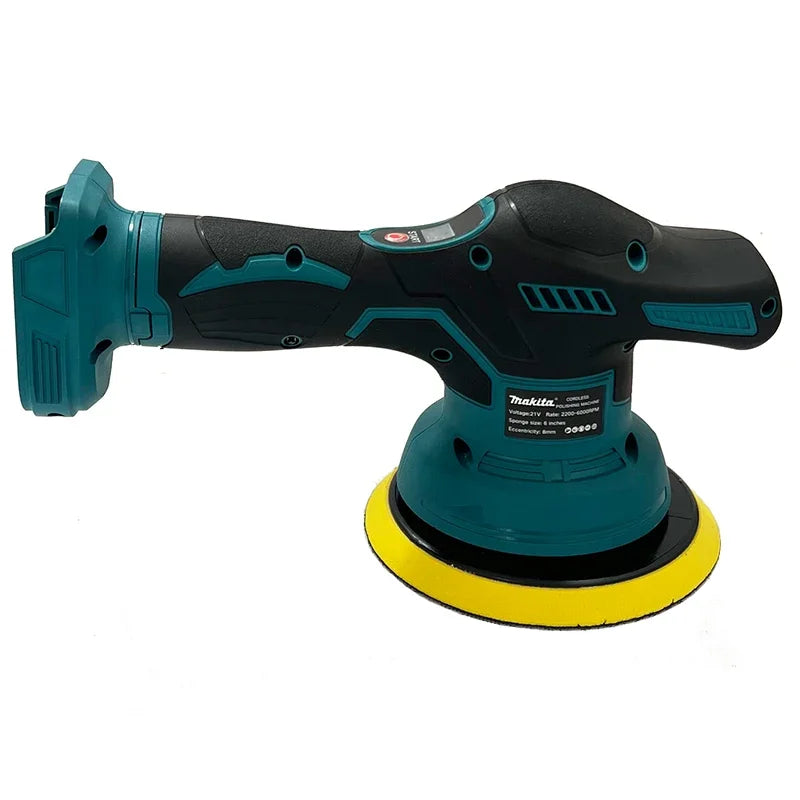 Makita ασύρματο γυαλιστικό αυτοκινήτου μηχανή 18V-20V ηλεκτρικό 8 ταχύτητες γυάλισμα επισκευή ασύρματο φινίρισμα για αυτοκίνηση