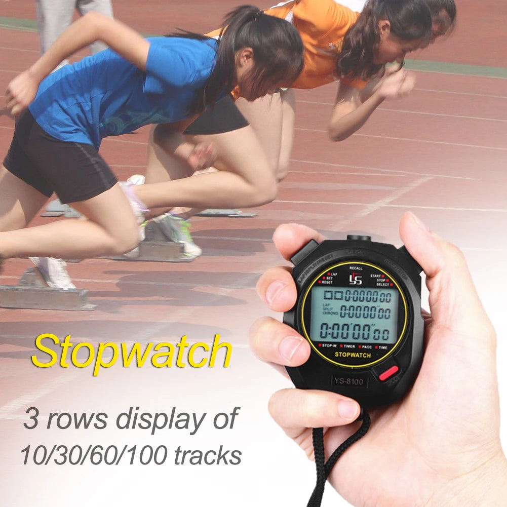 Digitale handstopwatch, verschillende modellen