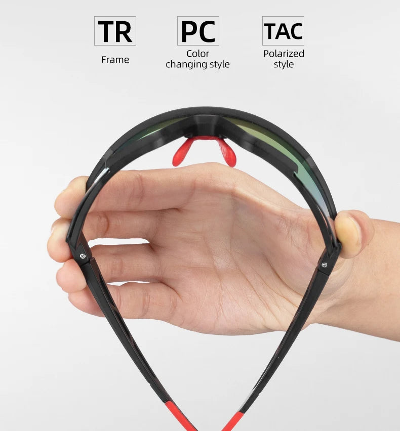 Photochromic & Polarized Cycling Glasses for Road and MTB Riding