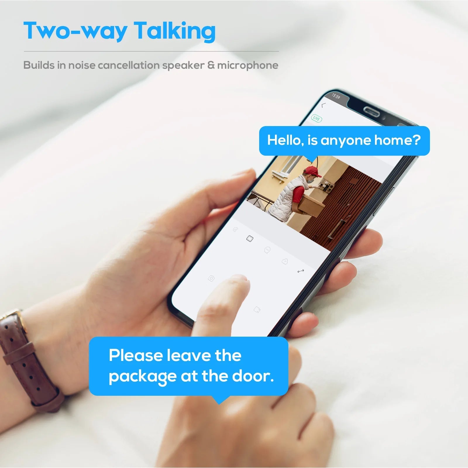 Dahua 4MP Smart Dual Light Active Deterrence Fixed-focal Eyeball WizSense Network Camera two-way talk SMD Plus