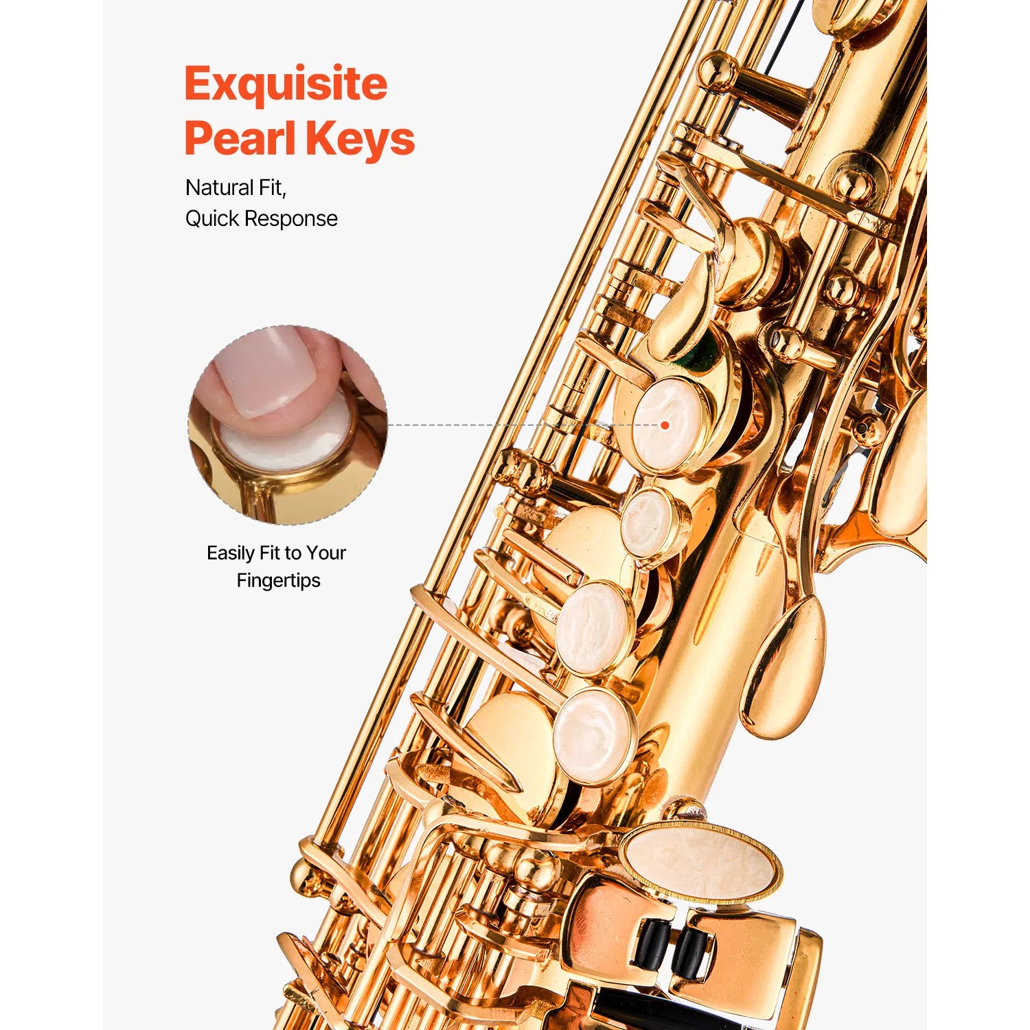 Beginner Alto or Tenor Saxophone Kit with Case & Accessories