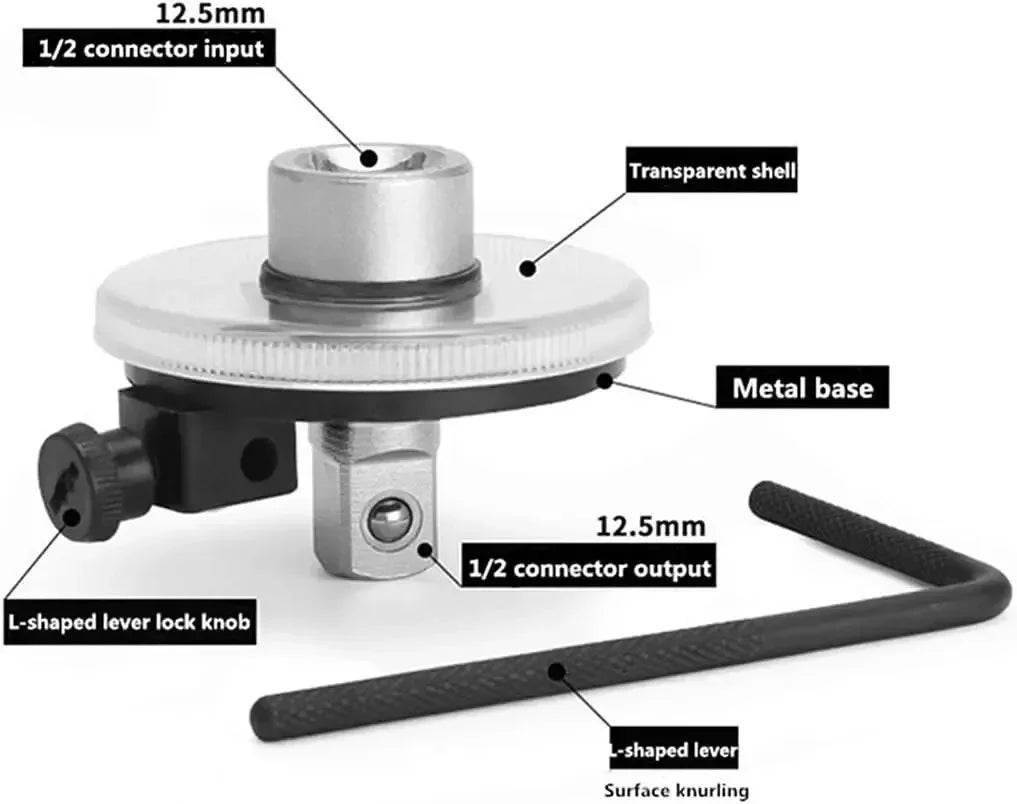 Half-Inch Drive Torque Angle Gauge