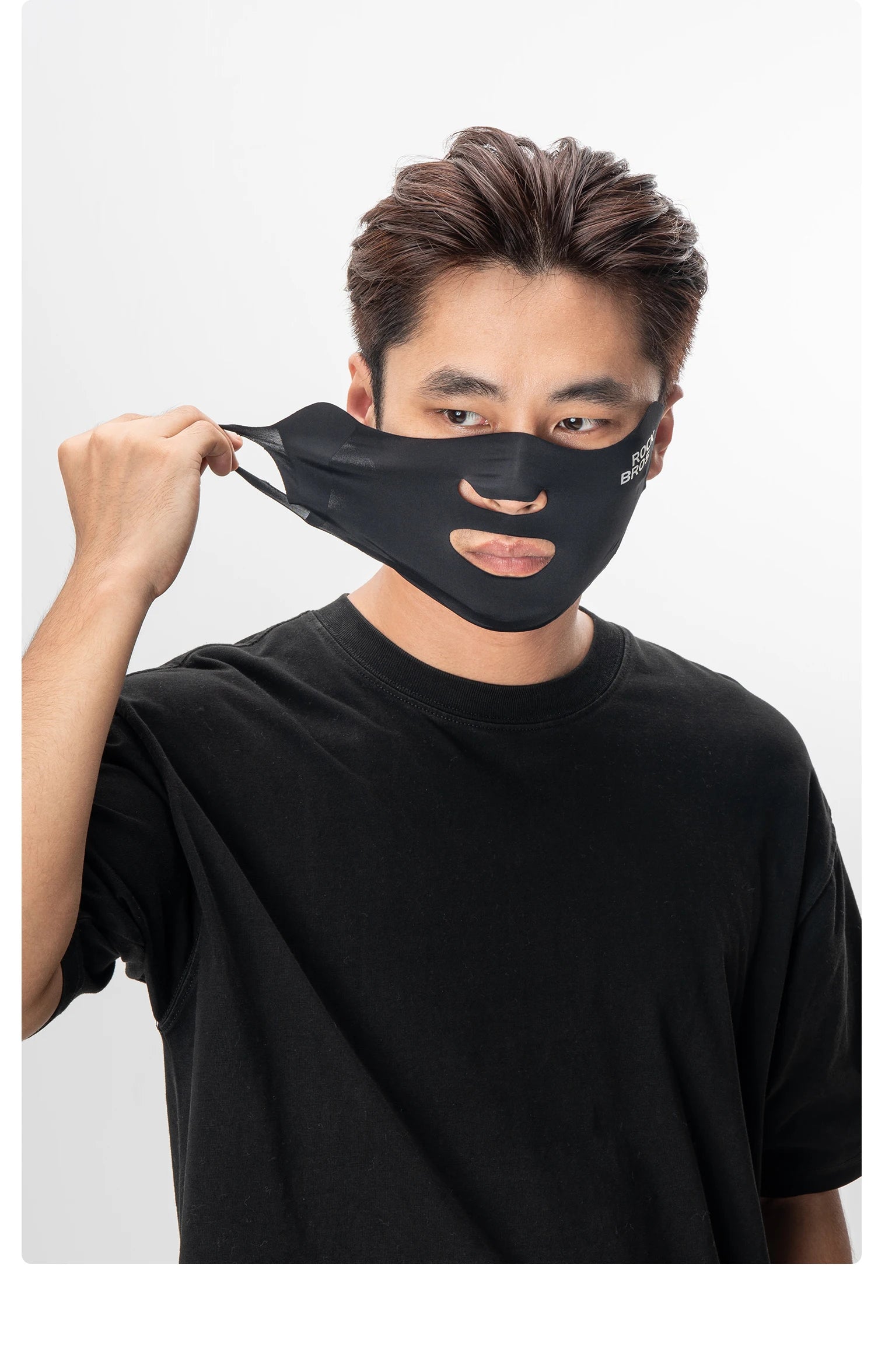 UPF50+ Ice Silk Cycling Face Mask for Sun Protection