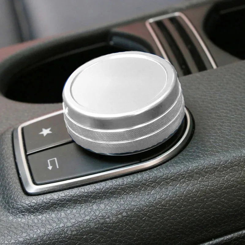 Center Console Multimedia Knob Cover for Mercedes-Benz