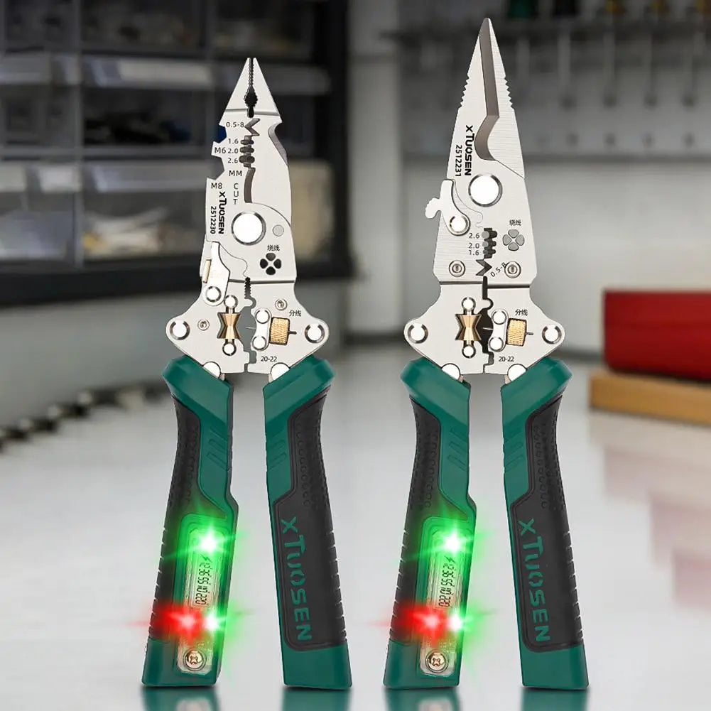Folding Wire Stripper and Cutter Pliers - Options