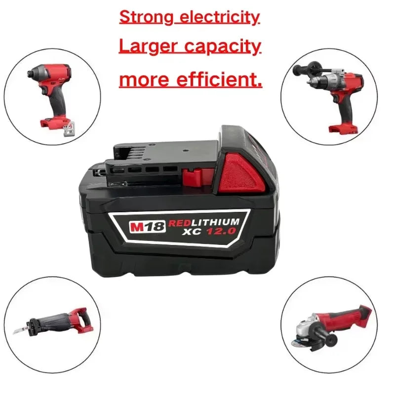 18V 6.0Ah Lithium-Ion Replacement Battery for Cordless Tools