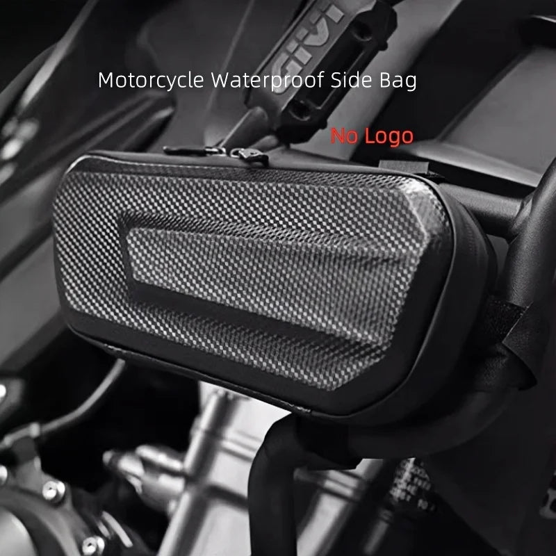 Motorcycle Hard-Shell Side Bag, Left or Right