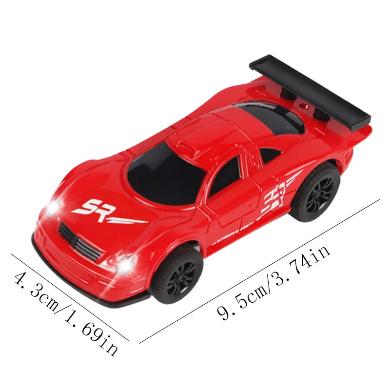 RC Railway Car1:43 Accessories Toy Electric Race Track Vehicle Double Battle Speedway Profissional Slot Car Circuit Racing Gift
