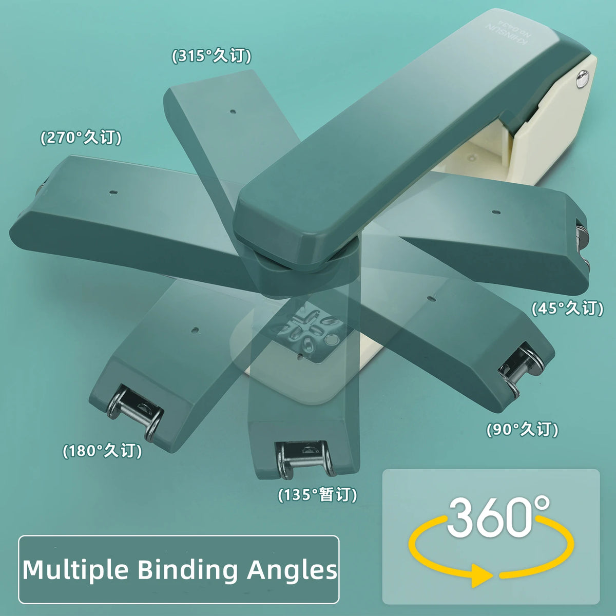 Swivel Manual Stapler for 24/6 Staples