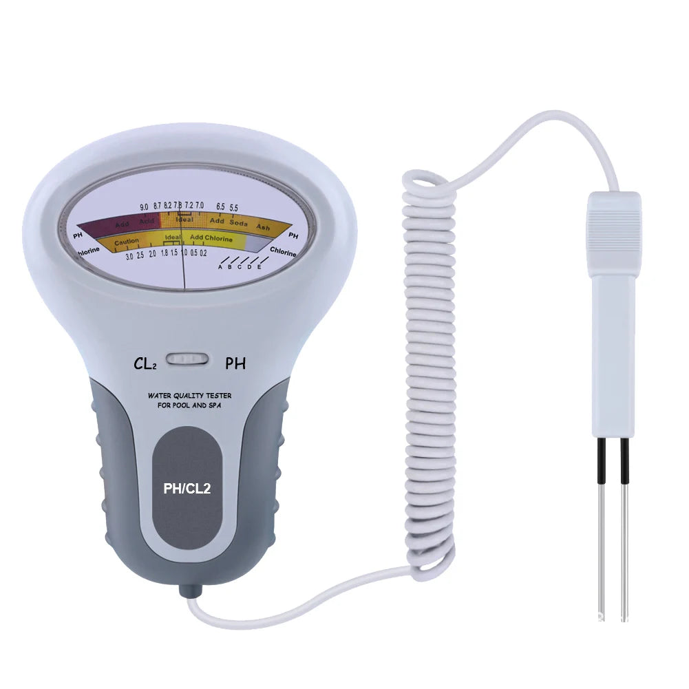 Pool pH and Chlorine Probe Tester