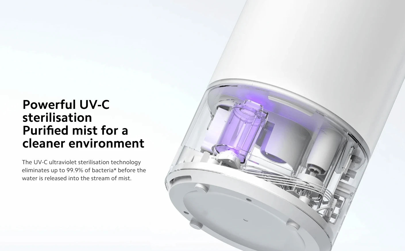 Xiaomi Smart Antibacterial Humidifier 2 4.5L UV-C Mist Control