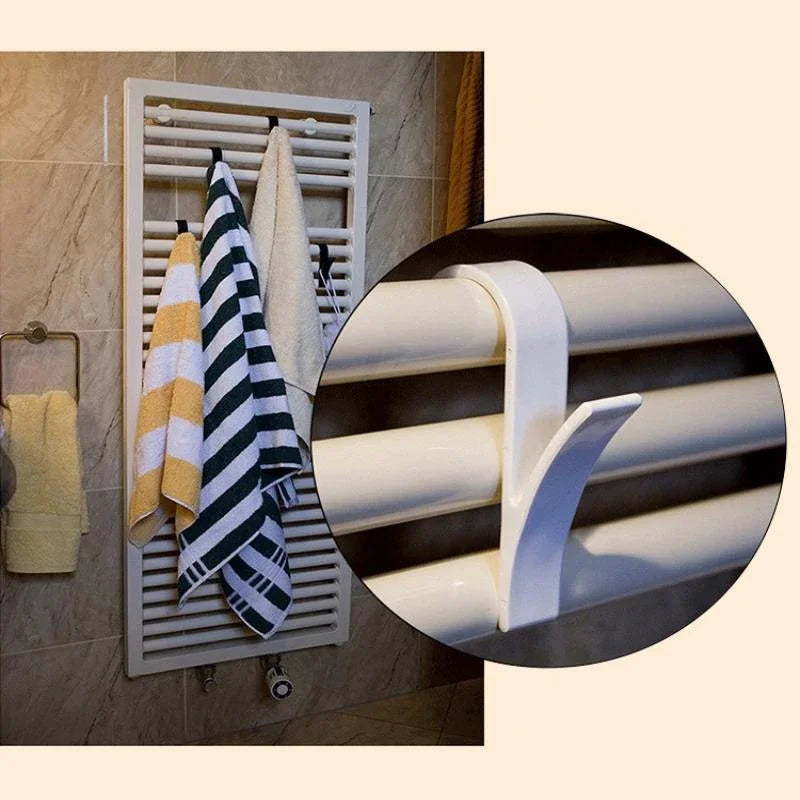 crochets pour serviettes de radiateur – 2, 4 ou 6 pièces