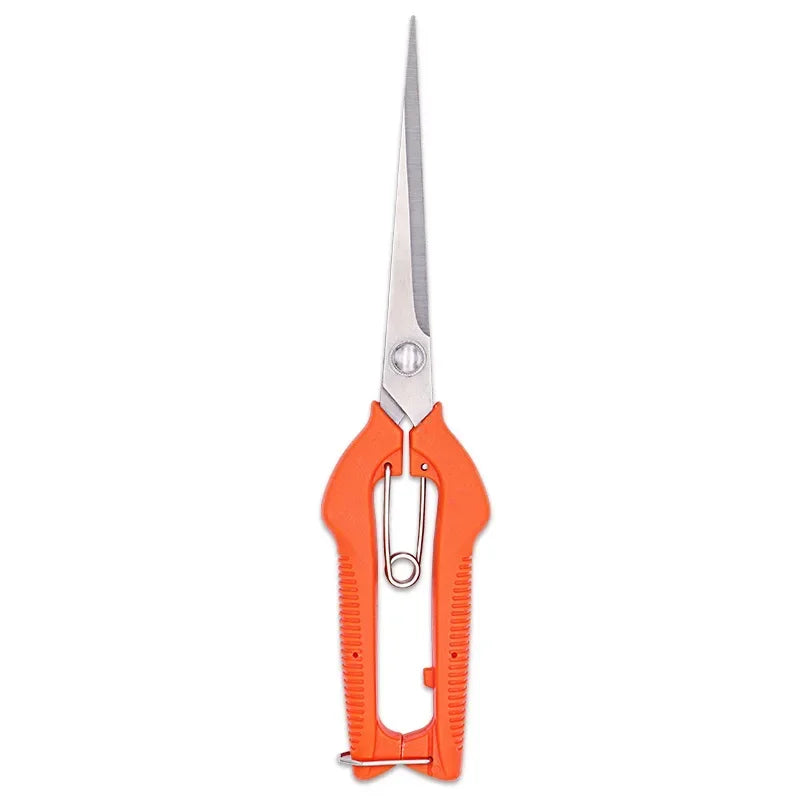 Grape Scissors Pruning Shears Garden Tool Vegetable Patch Bonsai Professional Joinery Stainless Steel Fruit Picking With Lock