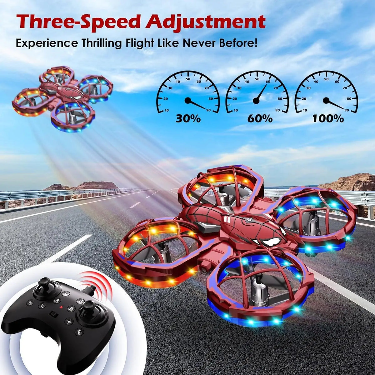 Mini Spider-Style RC Drone