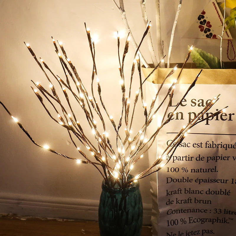 20-LED Decorative Branch Light, Battery Powered