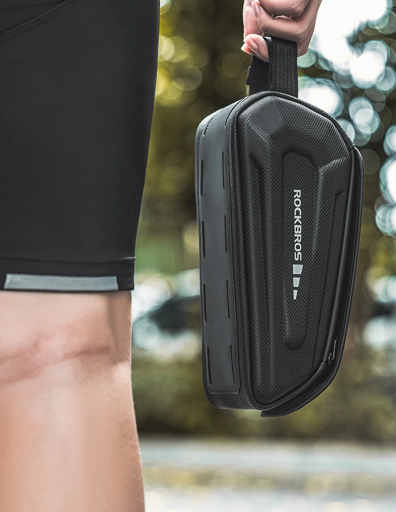 1.7L Waterproof Bike Frame Bag with Touchscreen
