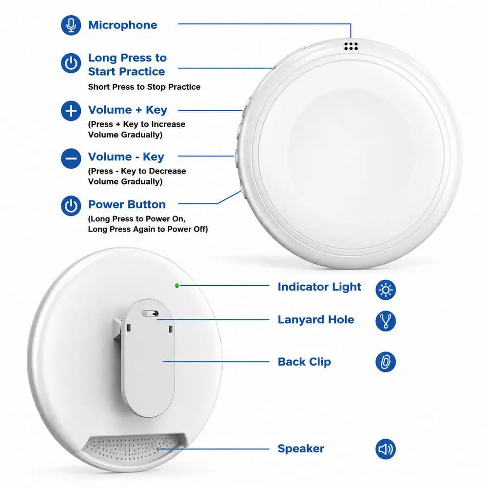 TS1-AI Wearable Bluetooth Translation Speaker