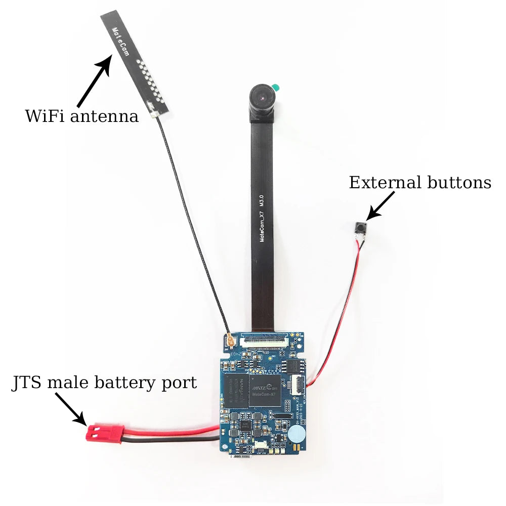 4K 30FPS 13MP WiFi Mini Camera Module