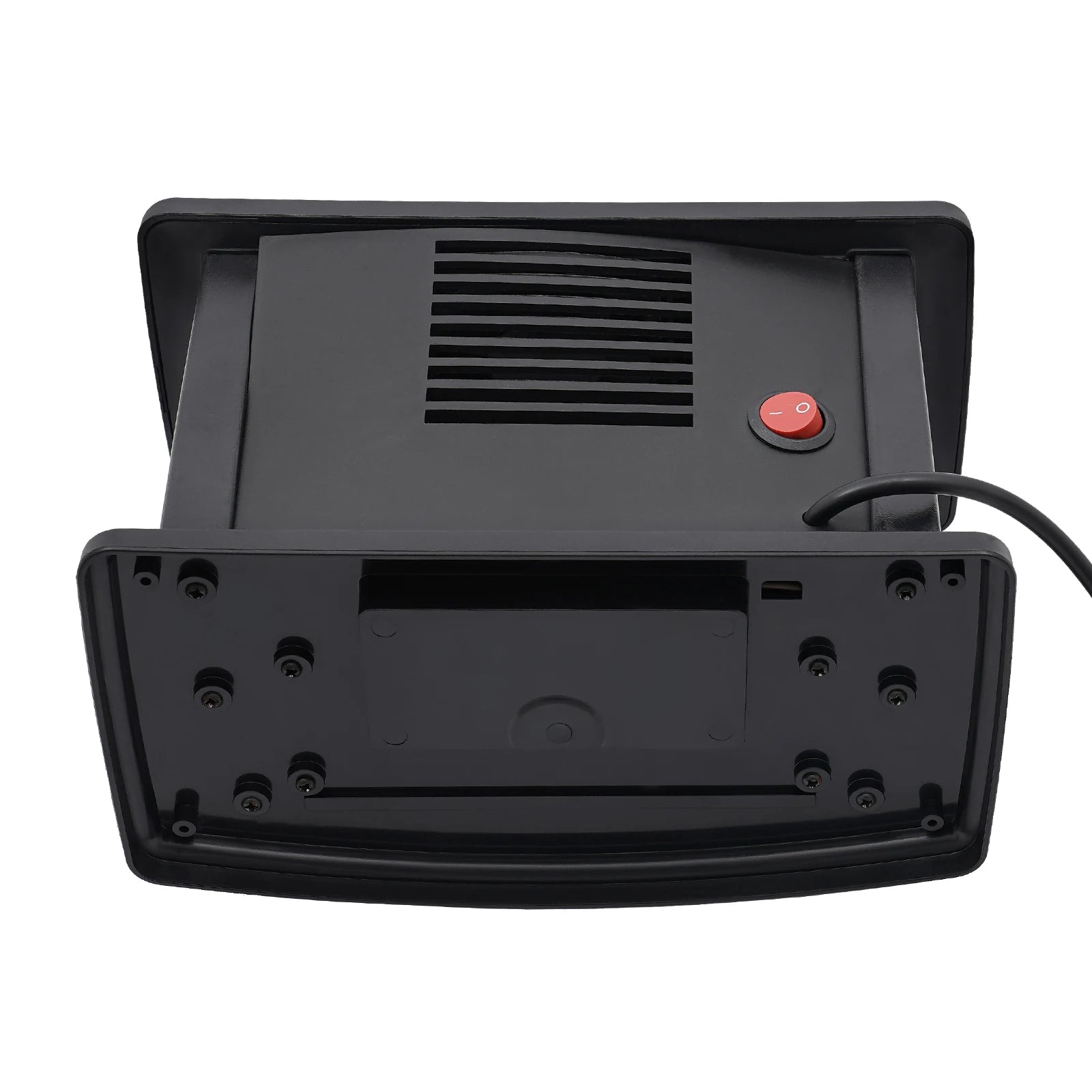 Portable Electric Fireplace Heater 1000W with 3 Speeds & Timer