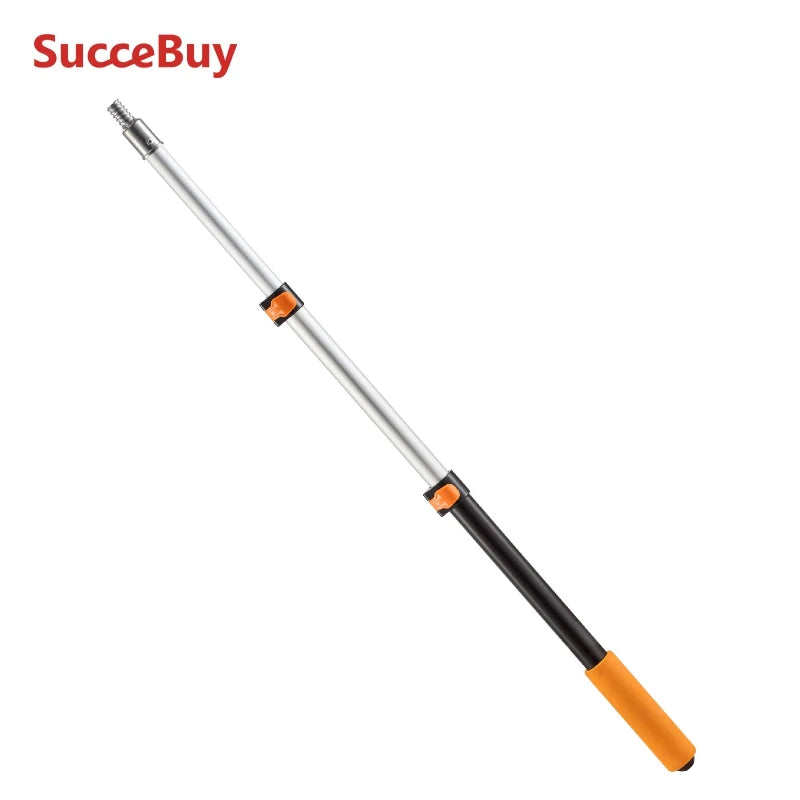 SucceBuy Telescopic Extension Pole Multi-Purpose Extendable Pole Sturdy Aluminum Alloy Paint Pole Extension Reach Roller Stick