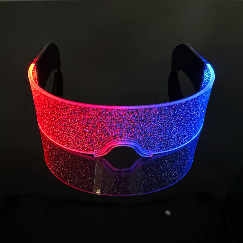 New Colorful LED Glasses Women Men Decor Eyewear Luminous Party Glasses Glowing For Rave Night Club Bar Dancing Party