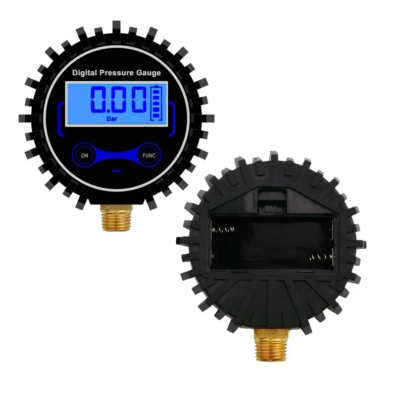 Manómetro digital de 200 PSI con LCD