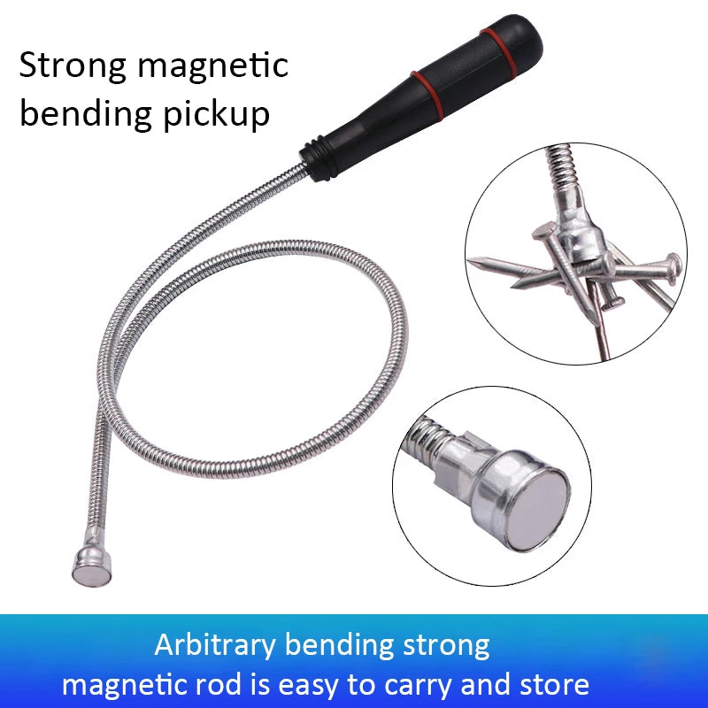 Flexible Magnetic Pickup Tool, Two Head Options
