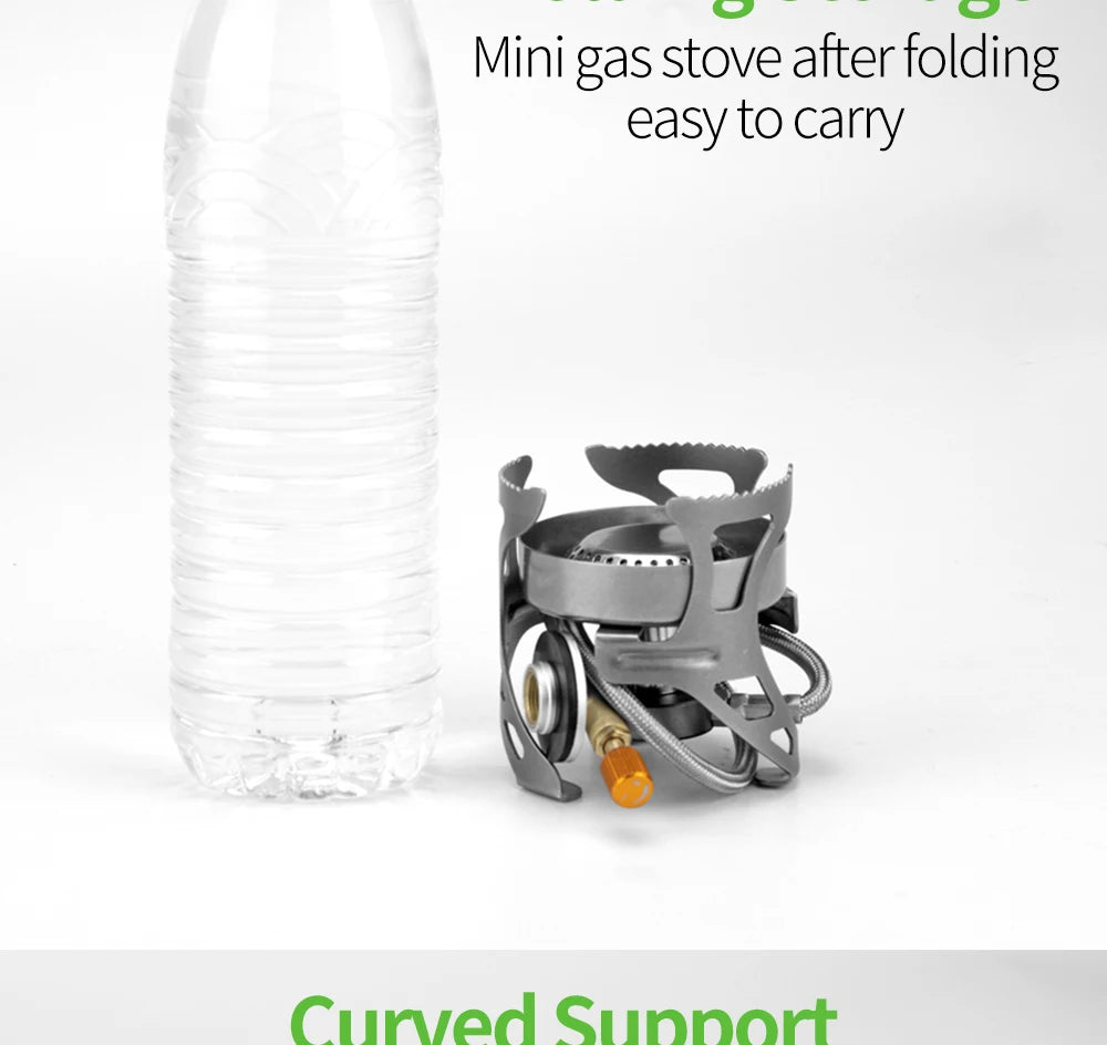 BRS-51 Split Camping Gas Stove, 3240W Foldable Outdoor Burner