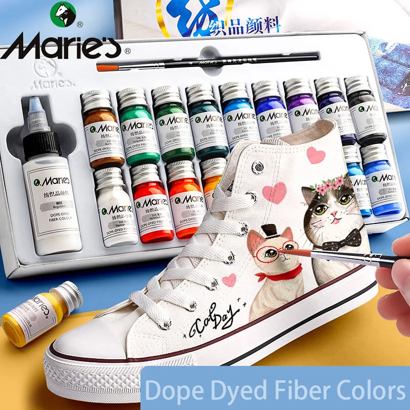 Marie's Permanent Fabric Paint Set