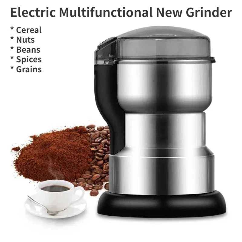 Electric Dry Coffee and Spice Grinder, 300W or 400W