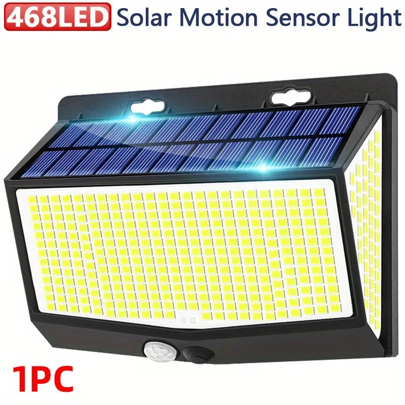 Solar PIR Wall Light with LED and Pack Options