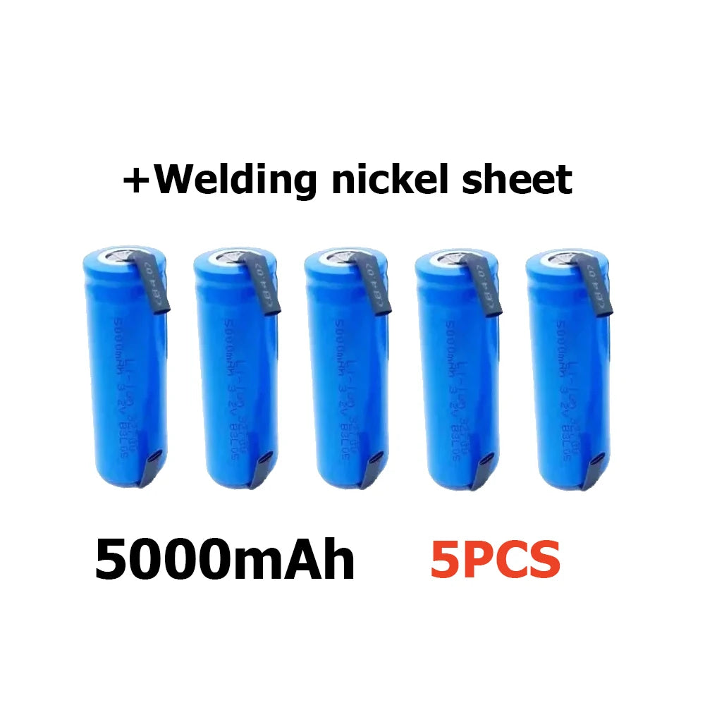 32700 LiFePO4 Battery Cell, 3.2 V 5000 mAh, 35 A