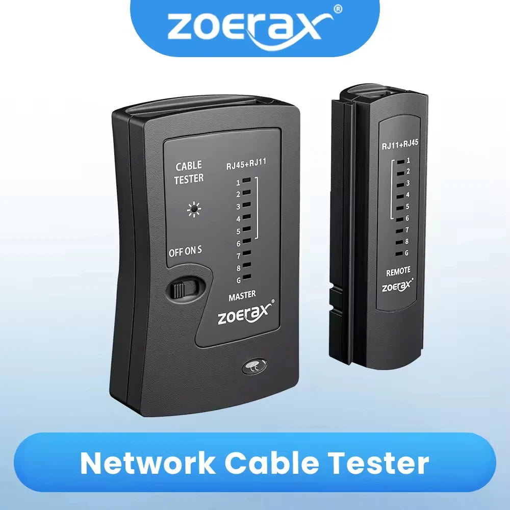 RJ45 and RJ11 Network Cable Tester