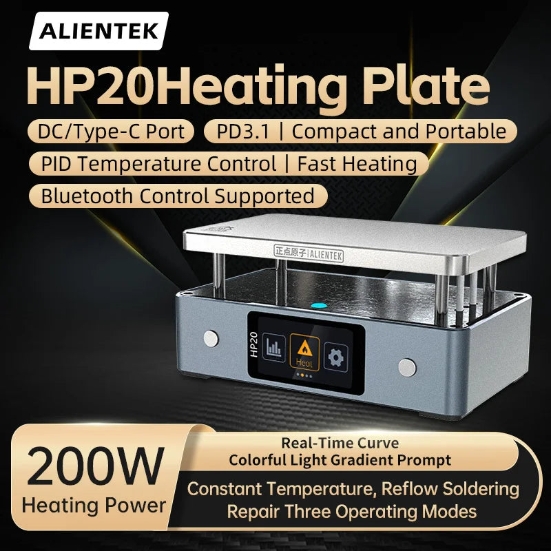HP20 Mini Hot Plate Preheater - Set Options