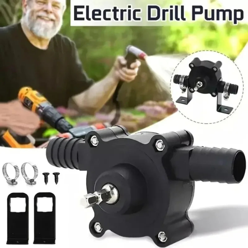 Drill-Powered Water Transfer Pump