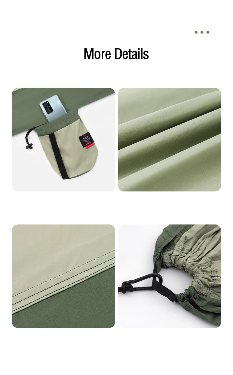 Ultralight 2 Person Camping Hammock with 200kg Load Capacity