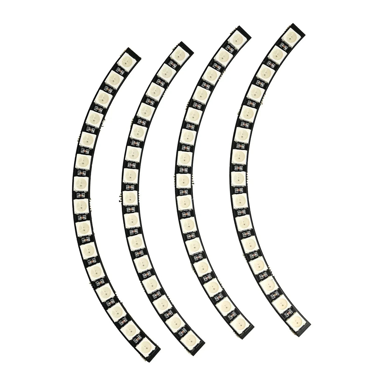 WS2812B individueel adresseerbare RGB-ledring of -strip