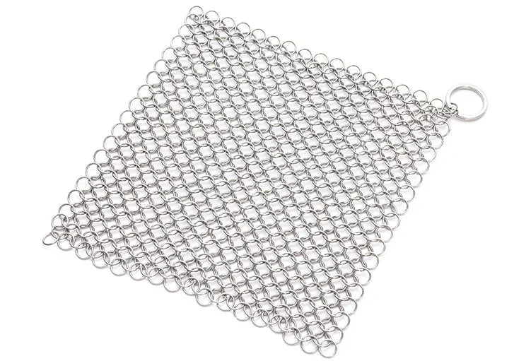 Stainless Steel Chainmail Pan Scrubber