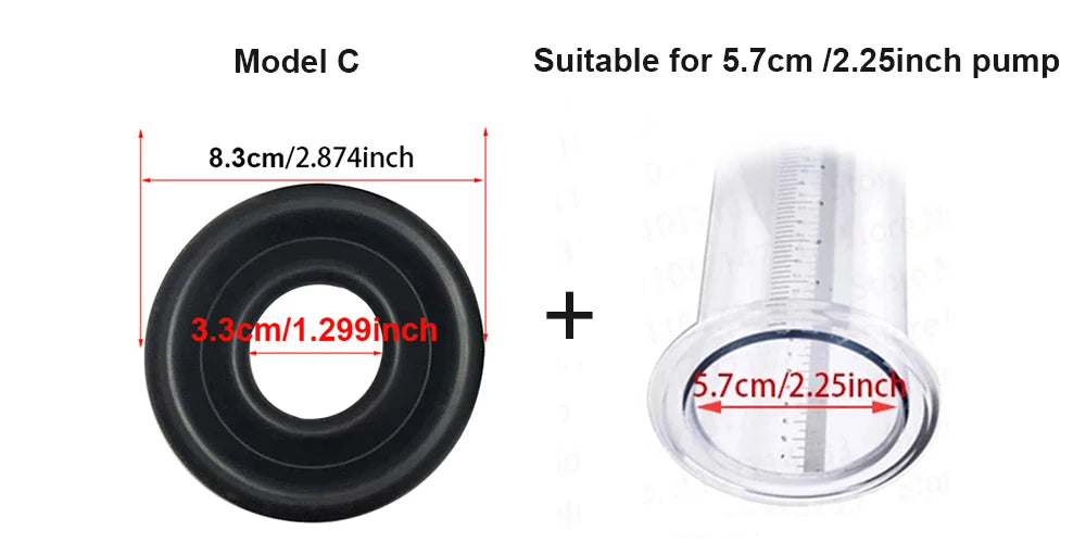 Acrylic Penis Pump Manual Vacuum Penis Enlarger