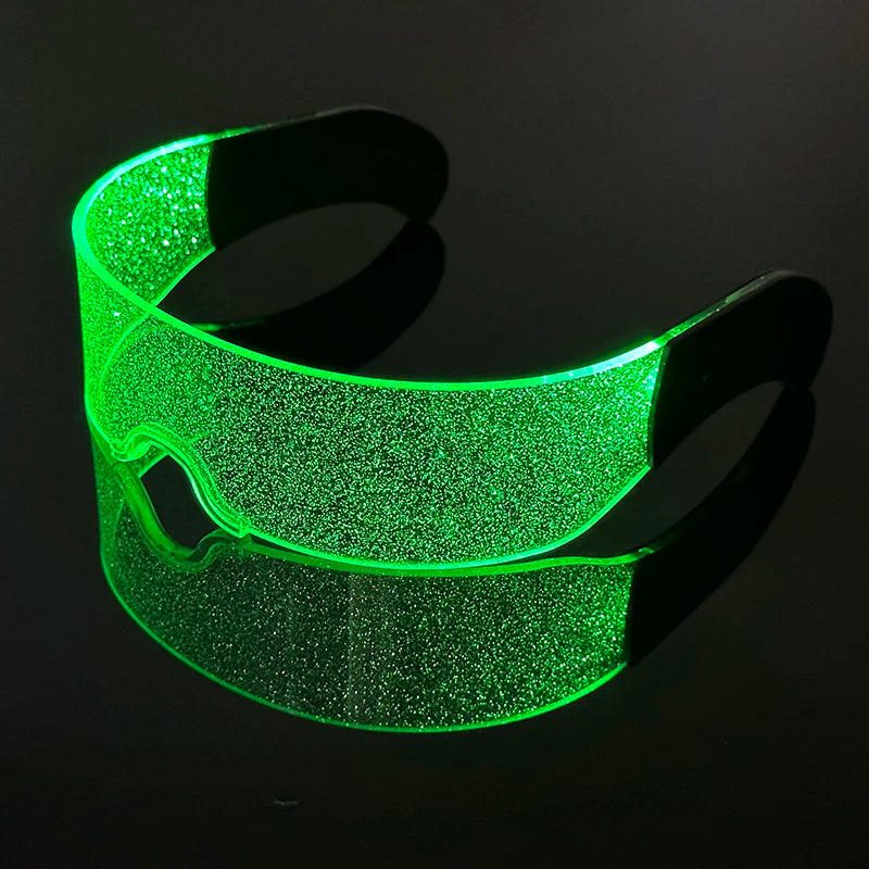 New Colorful LED Glasses Women Men Decor Eyewear Luminous Party Glasses Glowing For Rave Night Club Bar Dancing Party
