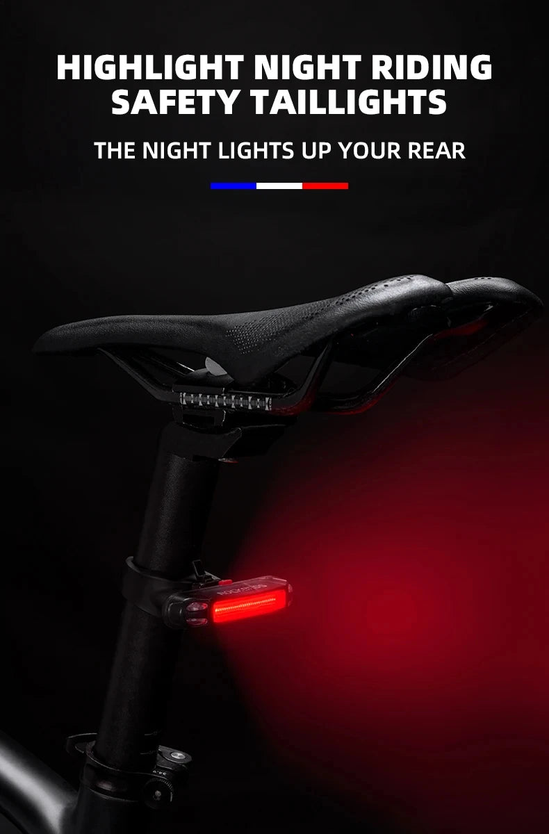 Waterproof Bike Taillight LED Rear Light with Multiple Modes