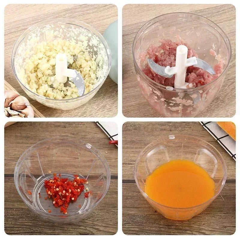 Manual Food Chopper, 500ml or 900ml